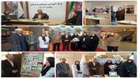 حضور مدیرکل کتابخانه های استان سمنان در مرکز آموزشی پژوهشی و درمانی ولایت دامغان
